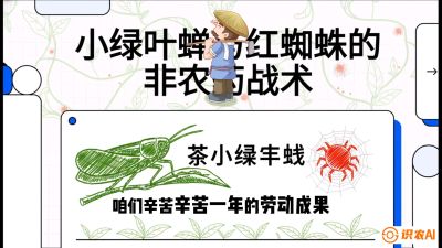 第03节（虫害篇）：看不见的吸血鬼：小绿叶蝉与红蜘蛛的&ldquo;非农药&rdquo;团灭战术（抗性治理），课程：《茶金时代：从&ldquo;看天吃饭&rdquo;到&ldquo;精准控局&rdquo;的茶叶高产提质实战课》