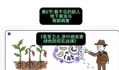 第06节：看不见的敌人&mdash;&mdash;地下害虫与根部病害，课程：《茗茶卫士&mdash;&mdash;茶叶病虫害绿色防控实战课》#识农AI